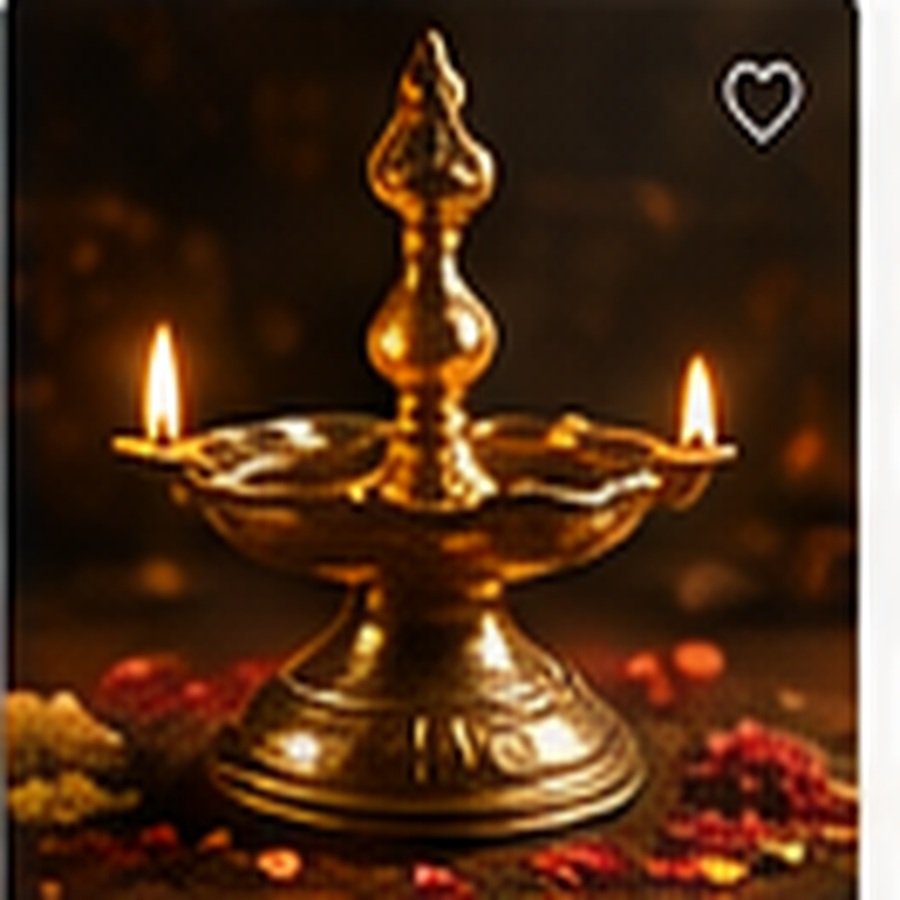 Divine Brass Diya
